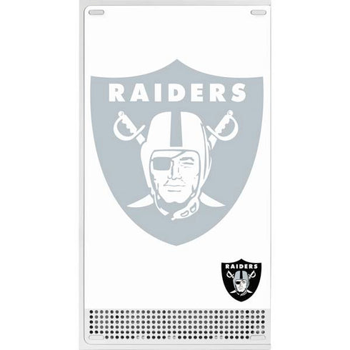 NFL Las Vegas Raiders Double Vision Xbox Series S Console Skin